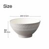 TAKENAKA Mamma Rice Bowl, Microwave-Safe, Made in Japan, Gray, Approx. 10.5 x 5.3cm, Injection-Molded Plastic