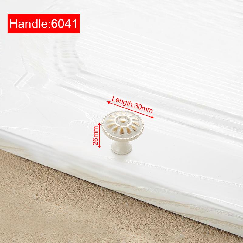 NAIERDI Ivory White Cabinet Handles Zinc Aolly Kitchen Cupboard Door Pulls Drawer Knobs European Fashion Furniture Handle