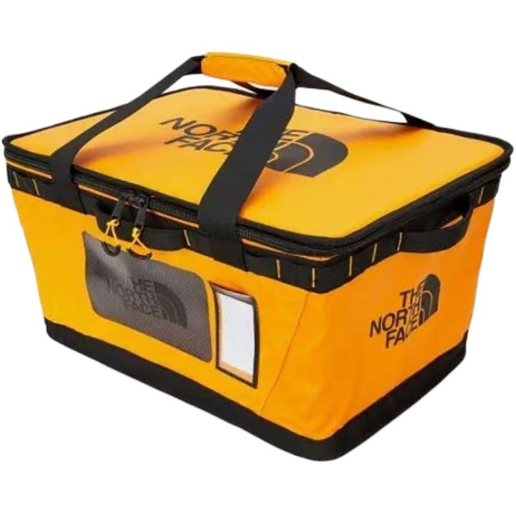 The North Face Base Camp 65L Simple Fashion Brand Logo Polyester Travel Storage Bag Unisex bags Yellow NF0A81CD