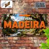 Portugal Île de Madère Île aux Fleurs Style Plaque d'immatriculation Impression D Plat Panneau Métallique en Fer Blanc Thème Forêt Tropicale Décoratif