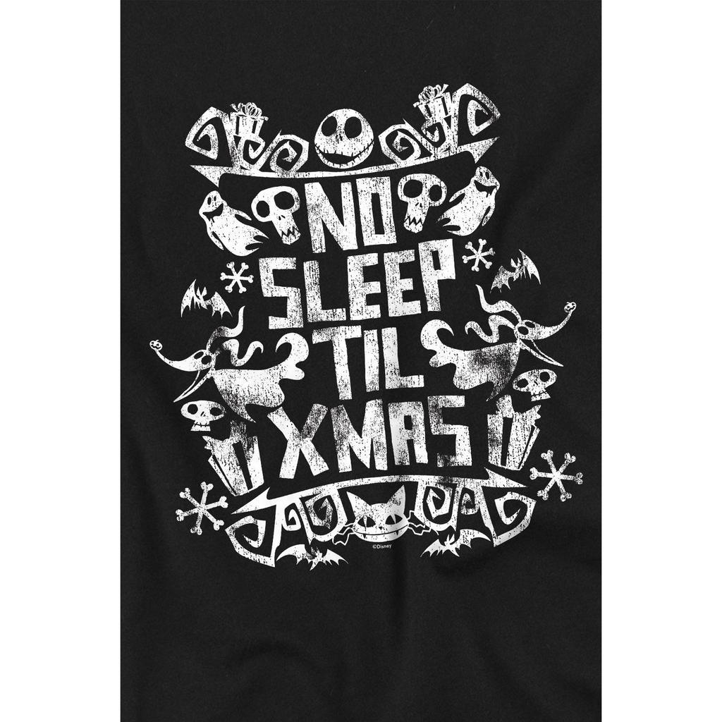 The Nightmare Before Christmas Herrar No Sleep Till Xmas T-shirt