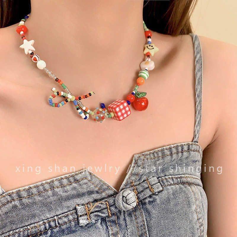 Light luxury elegant pearl water drop fringed rhinestone collarbone chain fashion temperament celebrity high sense necklace new trend