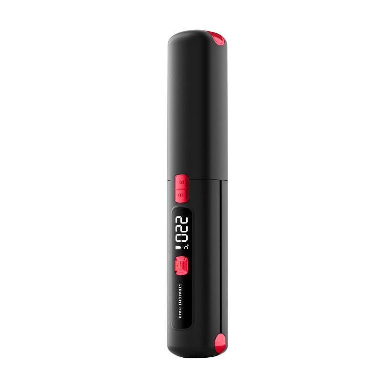 6 Temperature Settings Mini Wireless Straightener Portable Curler Multi-Function Professional Hair Styling Tool
