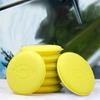 12PCS Car Detailing Sponge High Density Foam Applicator Pad Round Polishing Wiping Cleaning Tool For Auto Car Wash Supplies