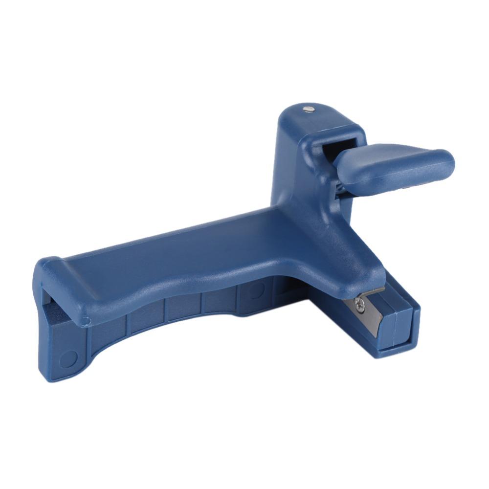 PVC Head Tail Trimmer Dark Blue Wood Edge Trimming Durable Edge Banding Trimming Tool