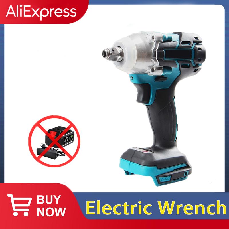 Brushless Impact Wrench Rechargable Drill Driver LED Light For Makita Battery 18V Cordless Electric Screwdriver Speed