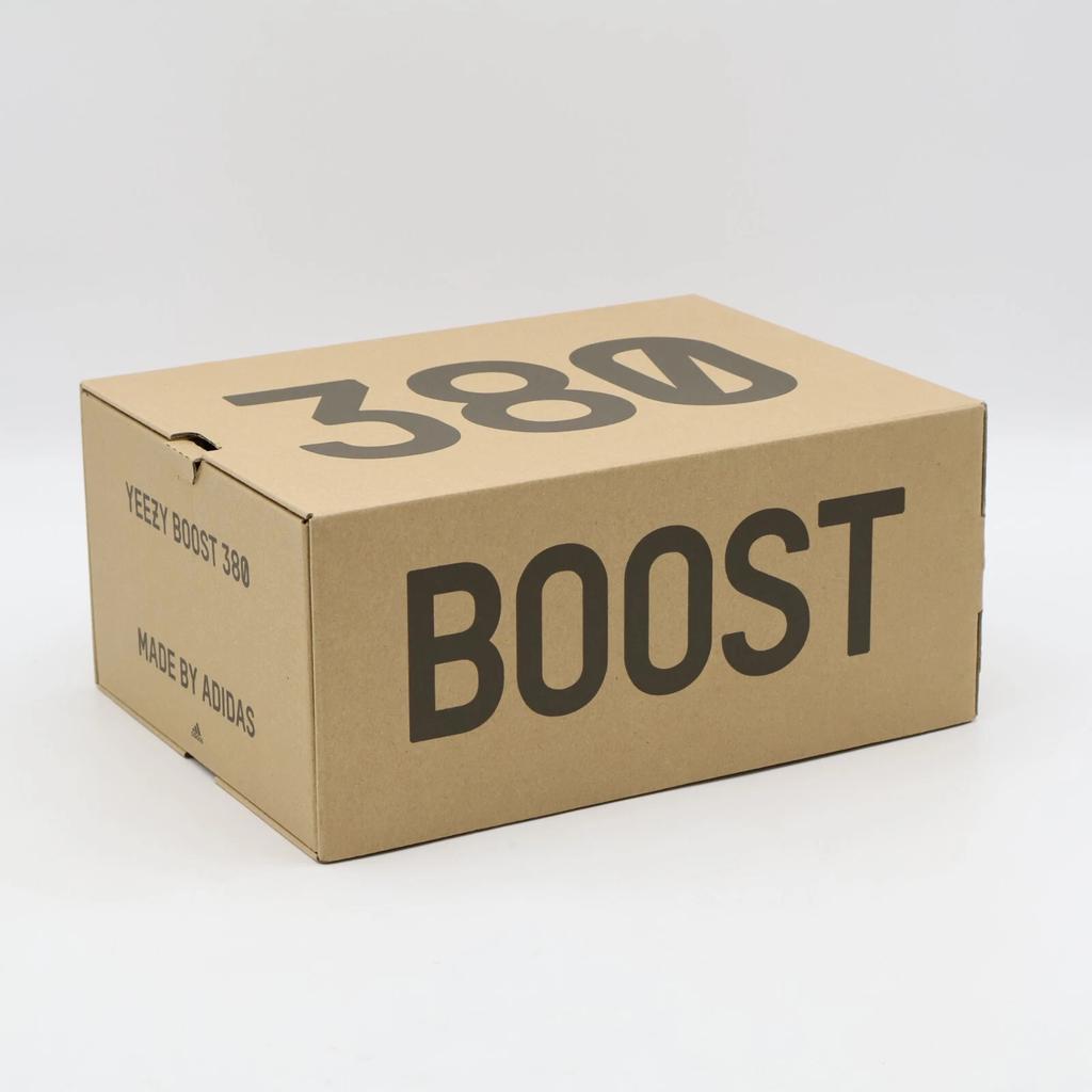 FZ1269 adidas Yeezy Boost 380 Pepper Light Grey Beige Red Sand Brown (Men's)