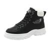 Winter Women High Top Velvet Platform Sneakers Korean Style Warm Comfortable Fashion Casual Shoes