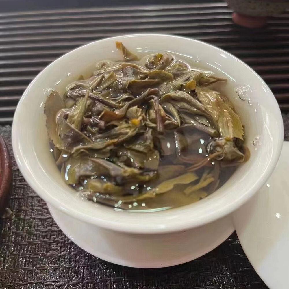 357g Yunnan Raw Puerh Tea Banzhang Peacock Pu-erh Raw Tea Cake Pu'er Cake Tea