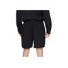 Nike ACG Series Nylon Mid-Waist Drawstring Shorts With Zip Pockets And Adjustable Belt Men Bottoms Black CZ6705-014