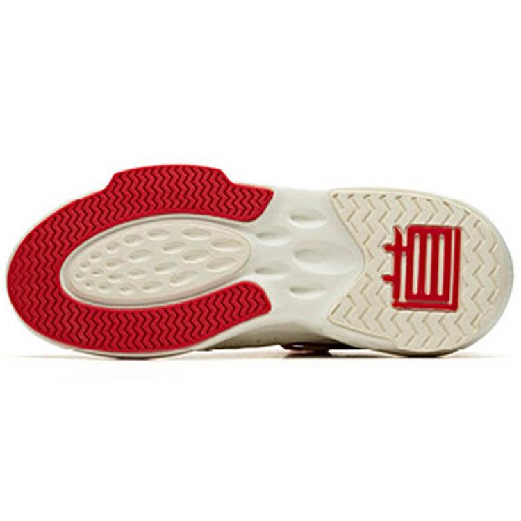 New Coca Cola X Anta Bastard Abrasion Resistant Breathable Low Top Sports Casual Shoes White Red 11928088S-11