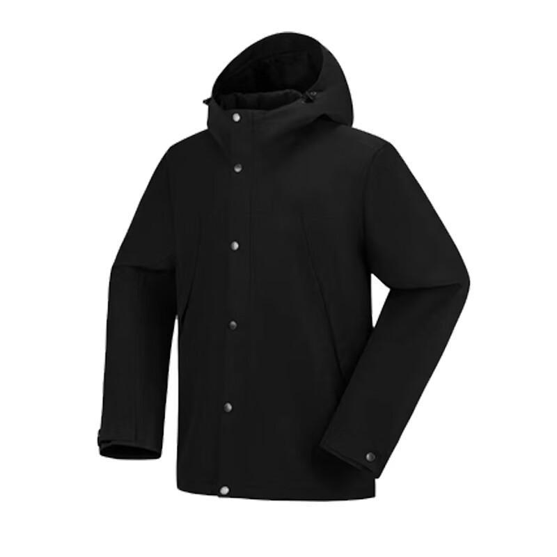 

Unisex 3-in-1 Detachable Fleece Windbreaker Work Jacket XL