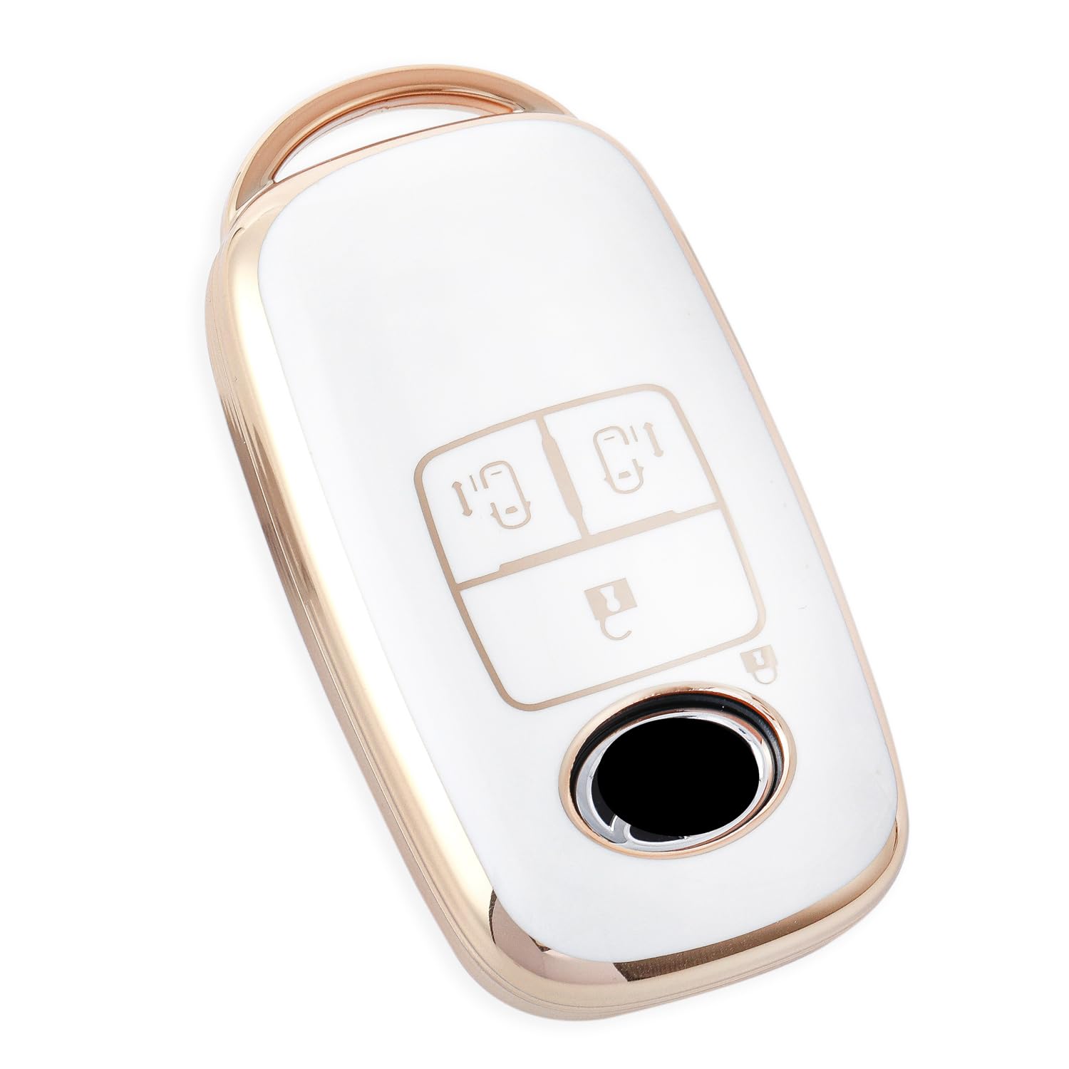 

YANMW Key Case Fit Toyota Rise Daihatsu Rocky New Taft Key Cover Rumy Smart Electric sliding door on белый