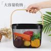 Multicolor Opcional Cesta de Frutas Criativa Portátil Cesta de Legumes Cestas Minimalistas para Armazenamento de Lanches Cesto Escorredor Itens de Cozinha