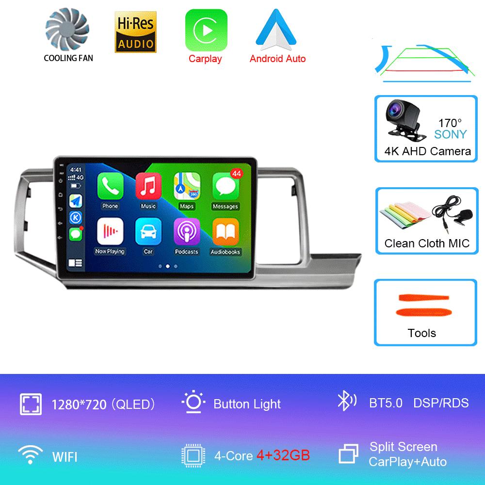 Android 14 Car Radio For Honda Stepwgn 2009-2013-2015 Multimedia Video Player Stereo Navigation GPS Carplay Android Auto WIFI