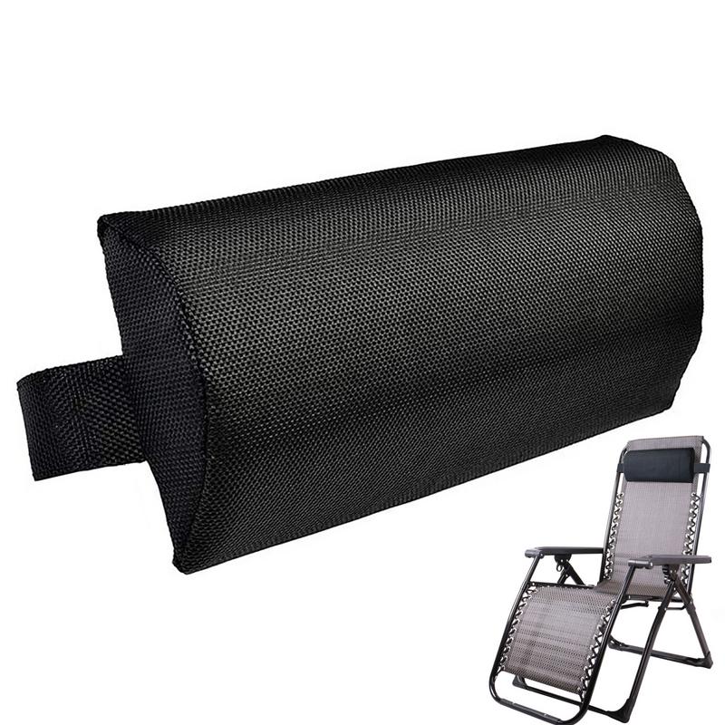New Neck Brace Pillow Head Support Protector Recliner Headrest Beach Folding Chair Pad Pillow Garden Backyard Chair Head Cushion