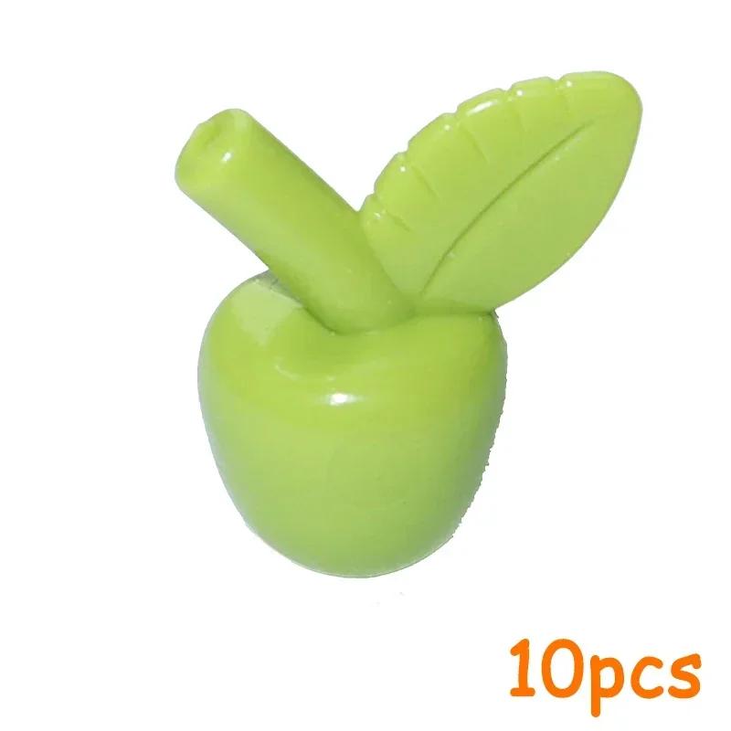 Non-Toxic Moc Food Accessories Fish Egg Bread Pizza Chocolate Fruit Carrot Hamburger Chips Chicken Bottle Bricks Building Blocks Toys