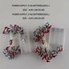 Mushroom Shaped Light String Copper Wire Flower Wreath Fairy Light Battery Powered Suitable for Home Garden Festival Decoration