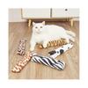 5pcs Cat Toy Plush Filled Pillow Teething Grinding Play Kitten Chew Pillow Interactive Pet Cat Biting Resistant Toy