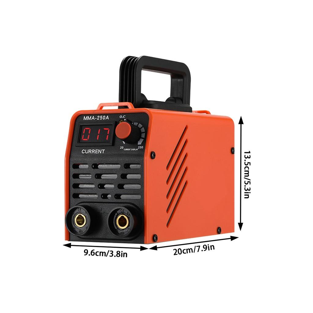 250A 6.5KVA 4000W Portable Full Automatic Welding Reverse Welder for Welding Work Inverter Electric Arc Welder Welding Machine