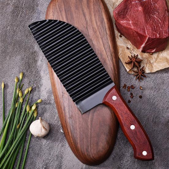 Convenient Not Deformed Slicing Tool Easy To Clean Carrot Potato French Fry Slicer Chopper for Home Wave Cutter