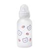 CutiePlusU Adult Baby Large Printed Glass Baby Strawberry Bear Design Bottle, 300ml, Portable, Direct-Drink, Size, Bottle,