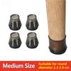 4/12/16Pcs Table Chair Leg Floor Protectors Furniture Pads with Felt Hardwood Floors Furniture Sliders Chairs Silicone Leg Caps