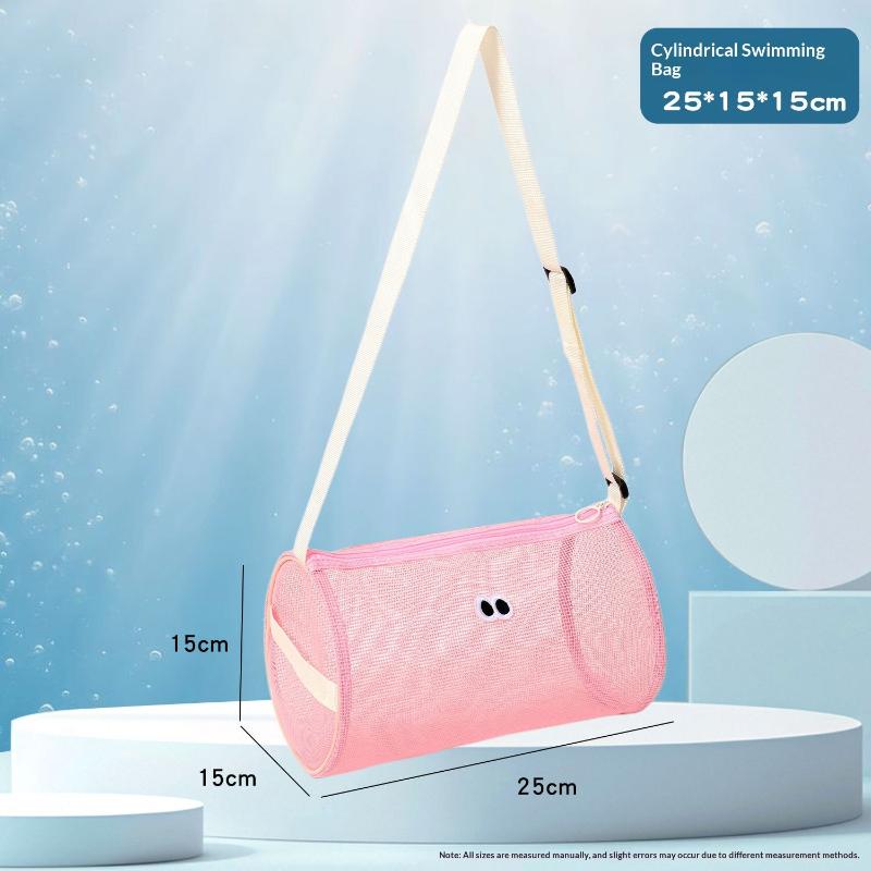 Mesh Toiletry Storage Bag Lightweight See-through Cosmetic Organizer 1Pcs for Daily Commute Gym Shower