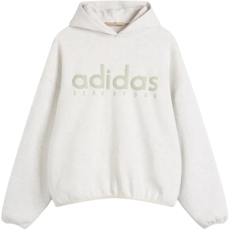 adidas x Fear of God Athletics Hoodie Heather Grey Men Tops JZ7366
