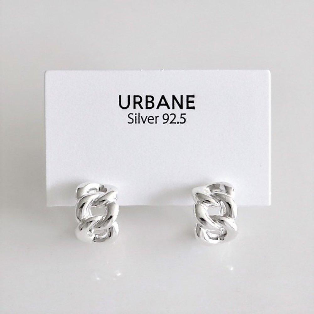 [Silver925] Bold Chain Earring (6908778)