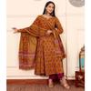 Designer Bollywood Anarkali Kurti Pant Dupatta Set Pakistani Ethnic Kurta Set