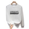 Spring And Autumn Long Sleeve Casual Men'S T-Shirt Pure Cotton High Quality Men'S Sweater Handsome Literary Versatile Bottom Top