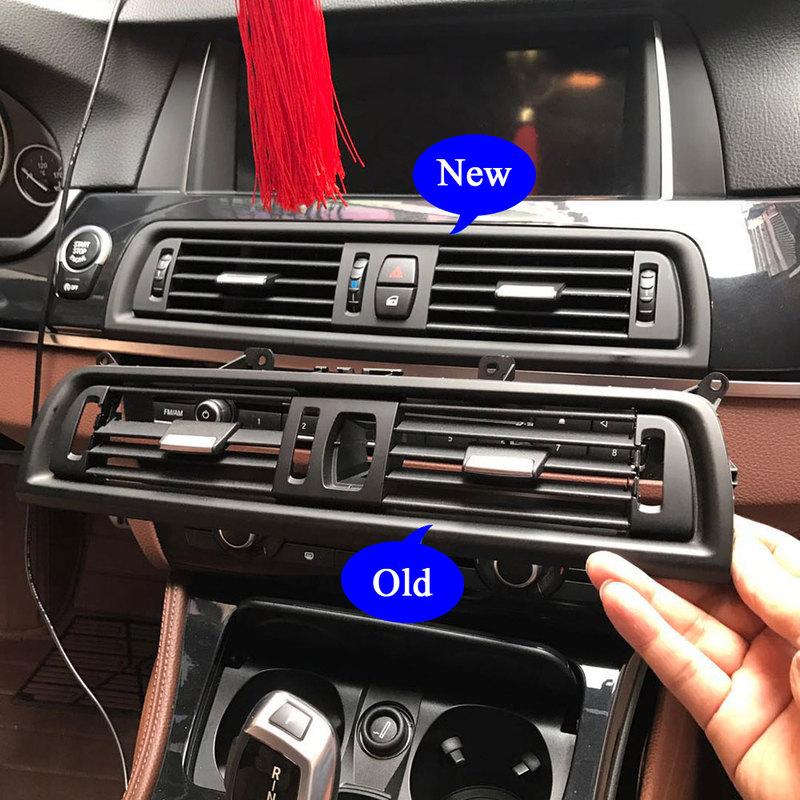 Dash Front Center AC Air Vent Grille Cover Replacement For BMW 5 Series F10 F11 520i 523i 525i 528i 535i 64229166885 64229209136