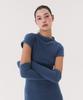 Kkuape Knit Onepiece & Warmer Set_Blue