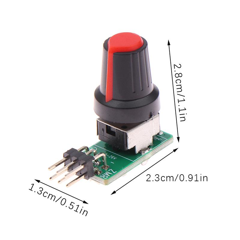 3-8V Esc Mini Servo Tester Diy Brushless Fan Motor Governor Pwm Signal Output For Rc Aircraft Model Parts