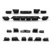 Dashboard AC Button Air Conditioning Venlitation Temperature Control Cap Repair Kit For BMW X3 F25 2014-2017 X4 F26 2013-2018
