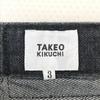 Made In Japan TAKEO KIKUCHI Denim Jeans Men’s L Gray Inseam 86cm