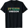 Oregon Vintage Outdoors Tree Sunsent Souvenir T-Shirt