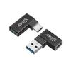 Type-C OTG Adapter: High-Speed Type-C Male To USB 3.0 Female PD Elbow Converter