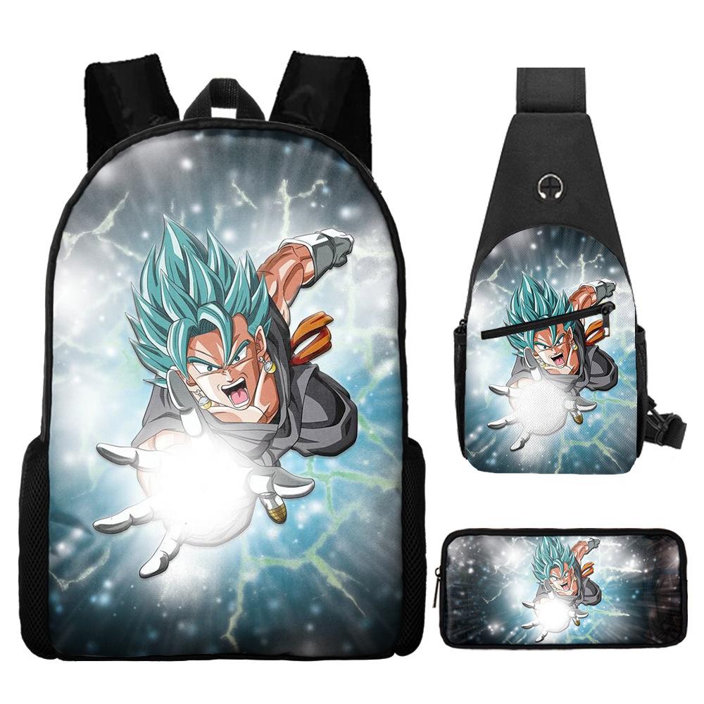 Dragon Ball Dragon Ball Backpack Primary And Secondary School Schoolbag Shoulder Bag Satchel Pencil Case