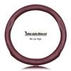 Genuine Leather Luxgen Steering Wheel Cover - Universal Fit for U6, Big 7, S5, U5, 7MPV, Na 5, Rui 3 Models