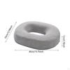 Donut -Pillow -Serch Cushion -Sating Block Breathable Remuneable Coverage Memory Foam Or