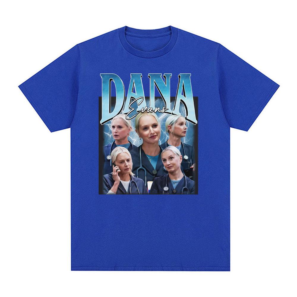 Dana Evans Vintage Retro Nurse Fan Print T Shirt Unisexs Clothing Fashion Vintage Short Sleeve Tshirts Casual Oversized Tee Shirt