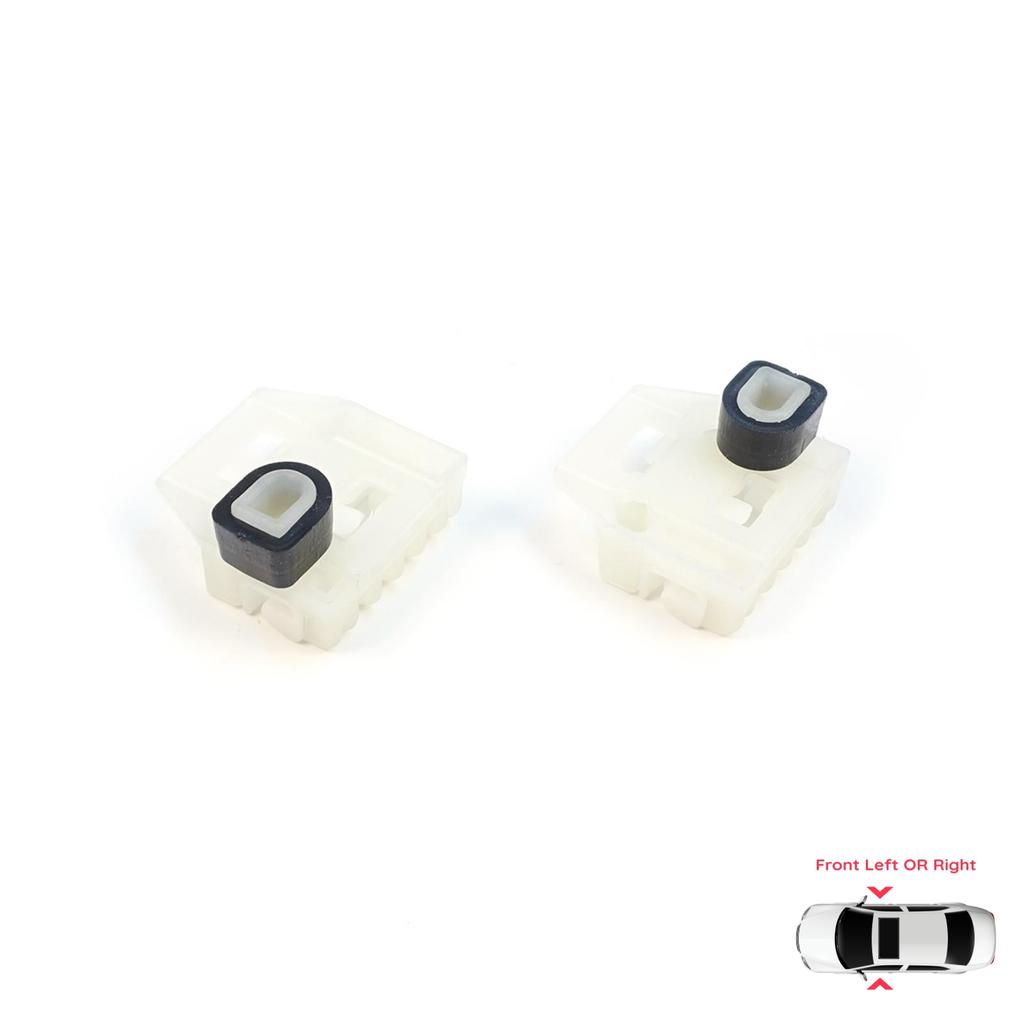 EWR525+EWR526 Fensterheber Reparaturclips A+B Vordertür für VW New Beetle C1 Seat Toledo MK2 1M2 Leon MK1 1M1 Skoda Fabia MK1 6Y Praktik