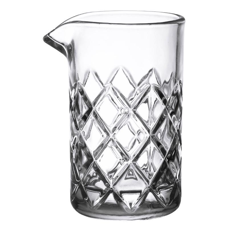 Japanese Crystal Cocktail Glasses & Mixing Set