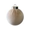 8 Pack Fabric Christmas Ball Ornaments for Holiday Tree Decoration