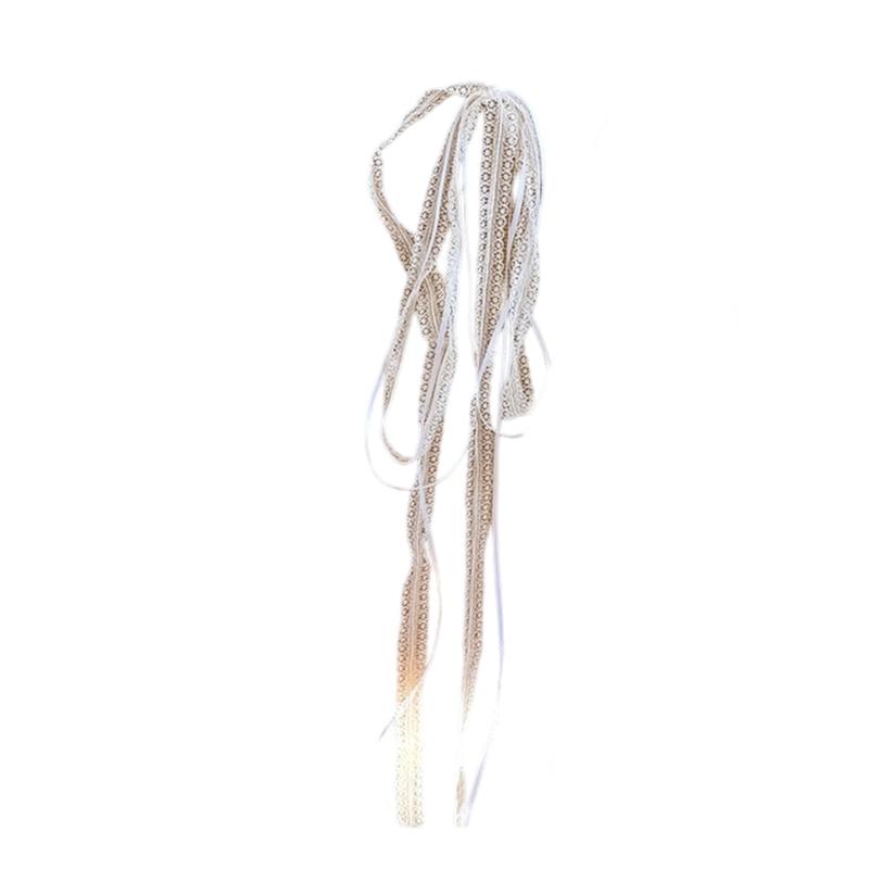 

Sweet Sheer Lace Ribbon Hair Accessories Ornamental DIY Craft Supplies Soft Polyester Fabric 1