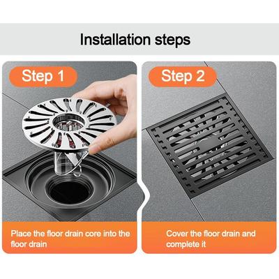 New Anti Odor Floor Drain Core Removable Colander Basin Drain Filter Insect Prevention Seal Stopper Kitchen Bathroom Accessories
