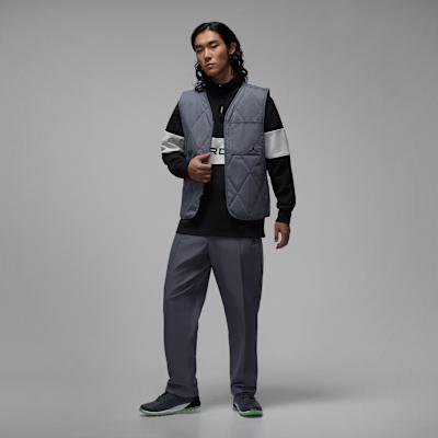 Jordan Vests Men's Light Gray V Neck Moderate Other