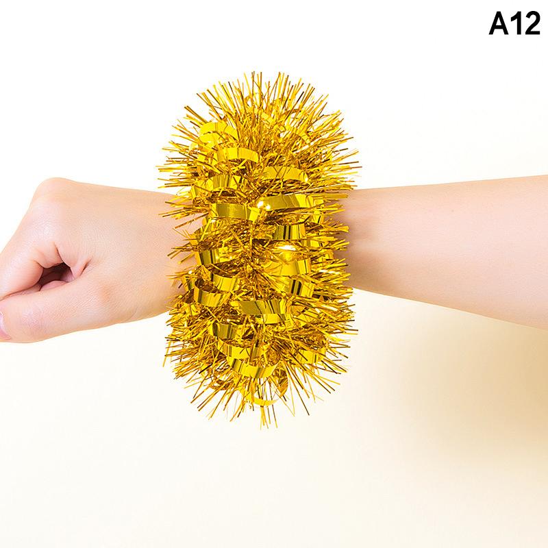 2Pcs Kids Game Pom Poms Apply To Sports Game 27 Styles Practical Cheerleading Cheering Flower Ball Sports Games Bracelet
